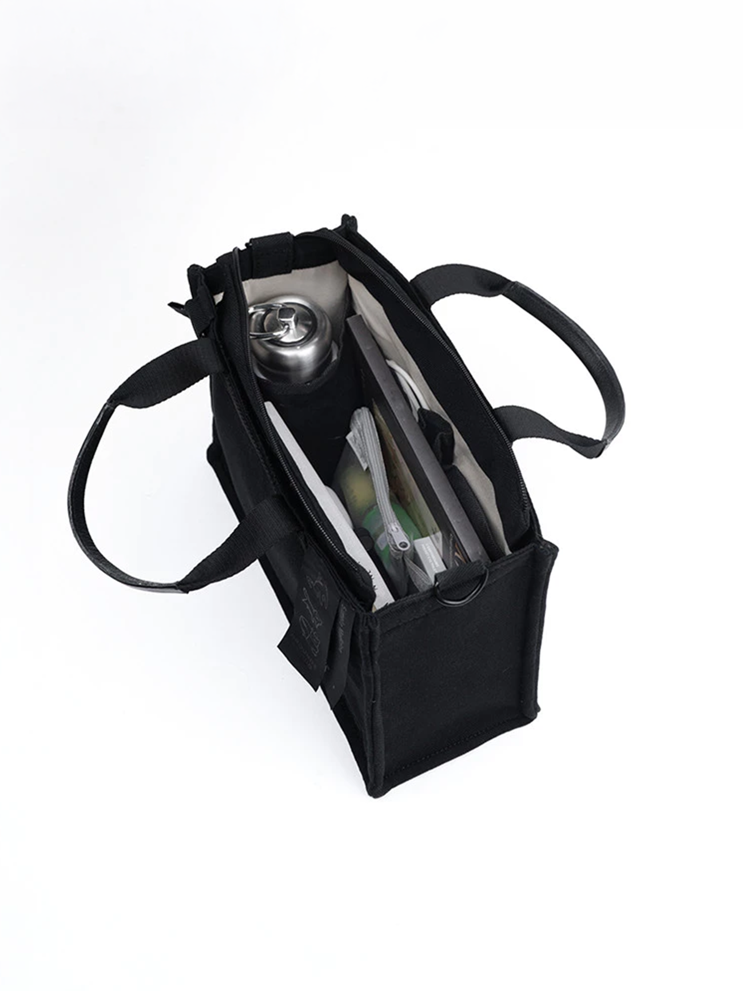 Grounds - Black on Black Mini Catto Totebag view 2