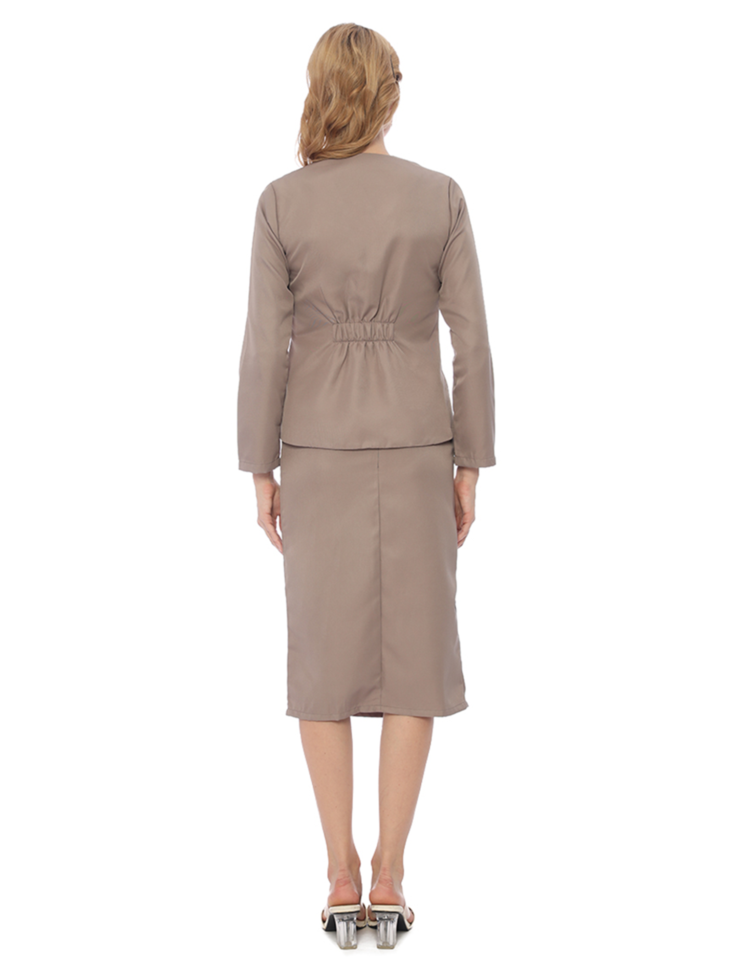 Angelou Taupe One Set view 3