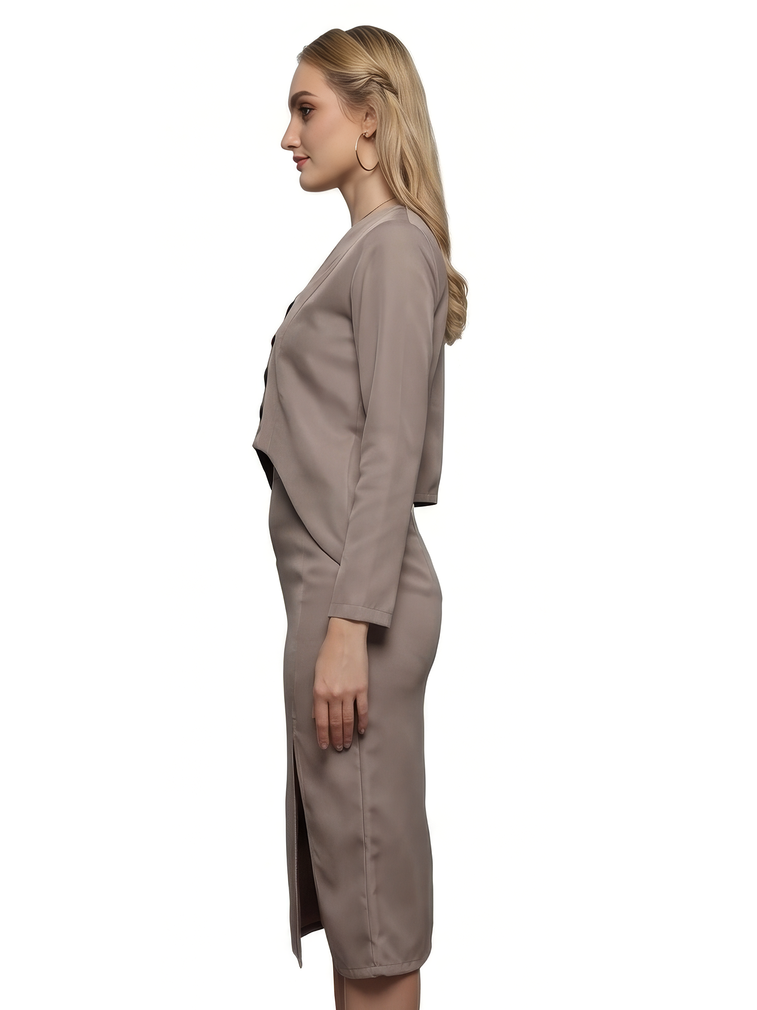 Angelou Taupe One Set view 2