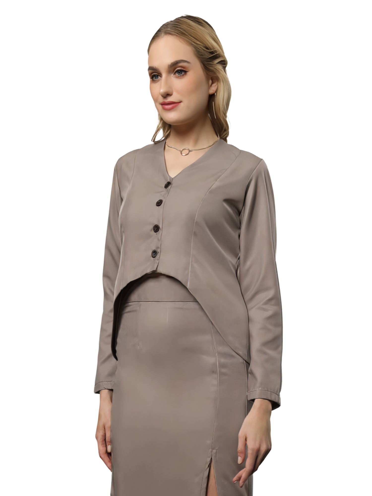 Angelou Taupe One Set view 6