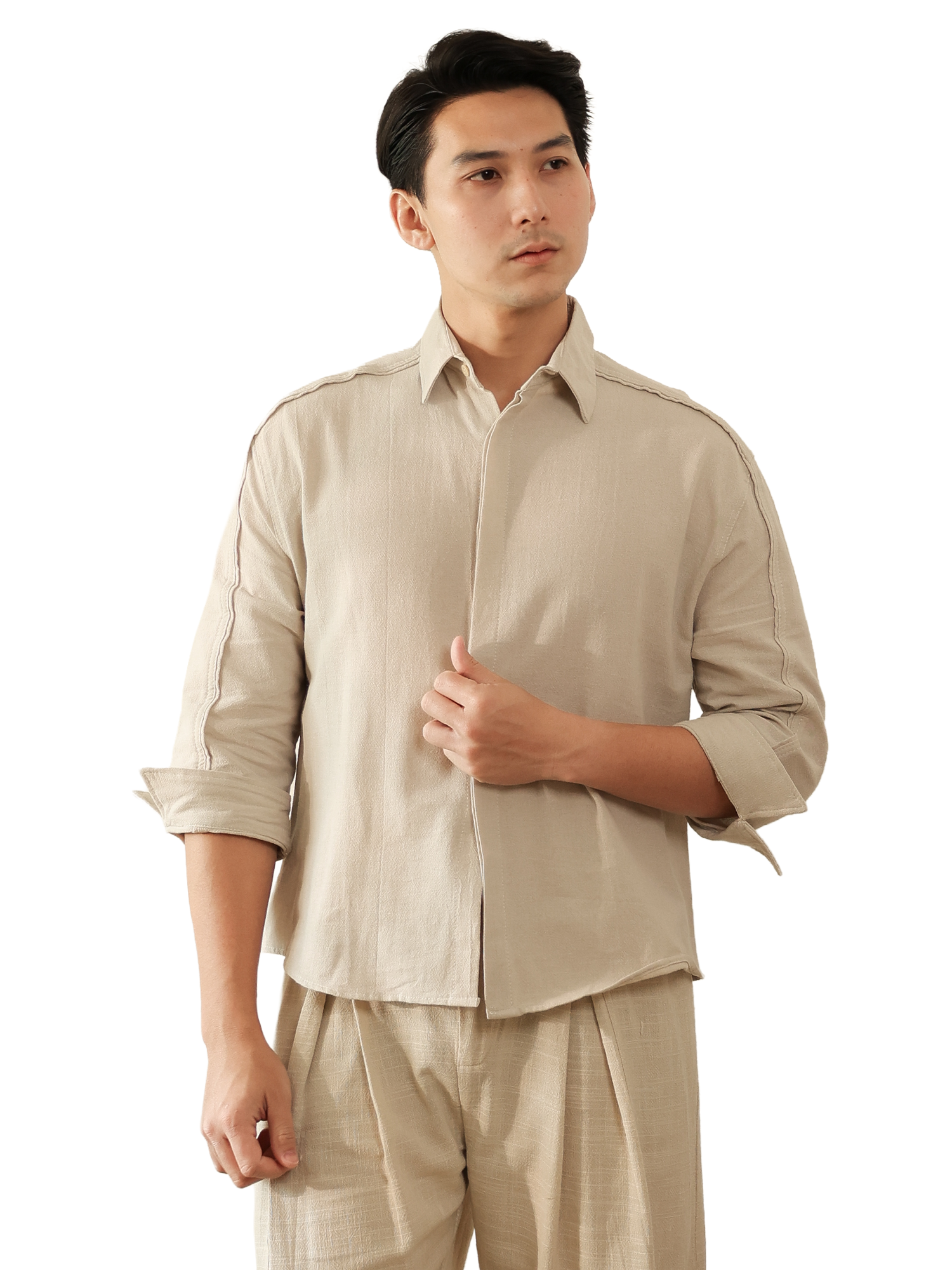 Kemeja Linen Pandawa view 4