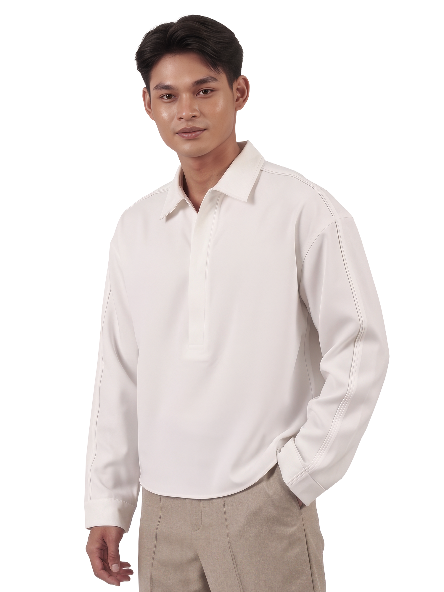 Kemeja Zegaline Boxy Fit  view 4