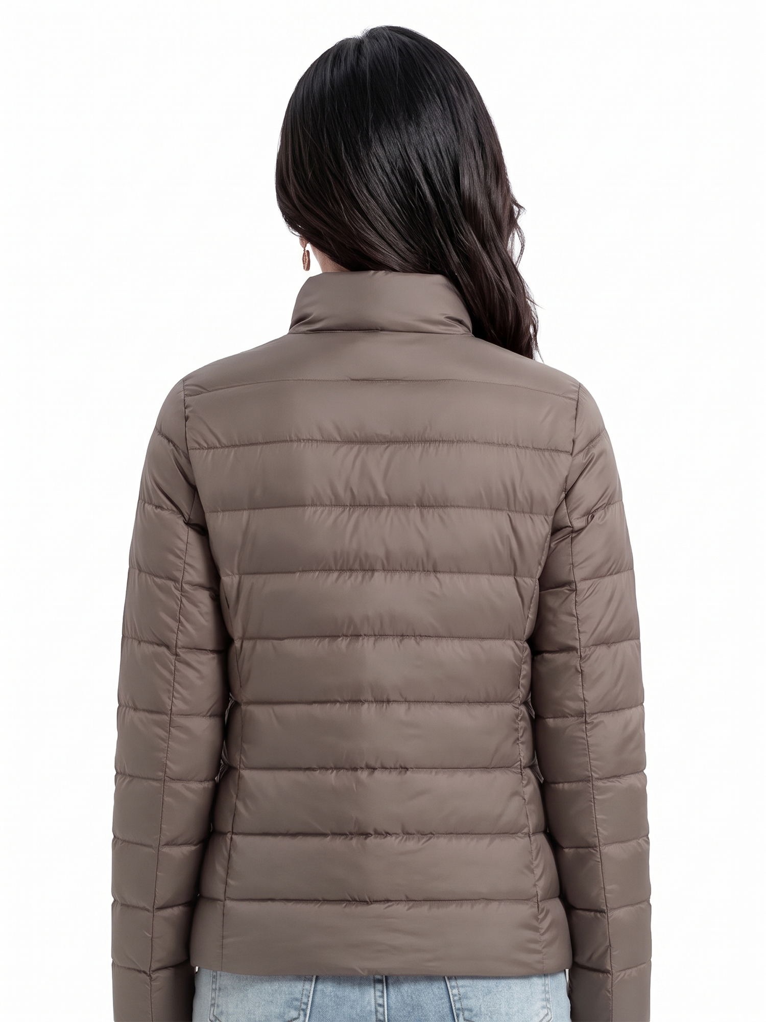PUFFIN Down Collar - Jaket Bulu Angsa Wanita Ultralight UL view 9