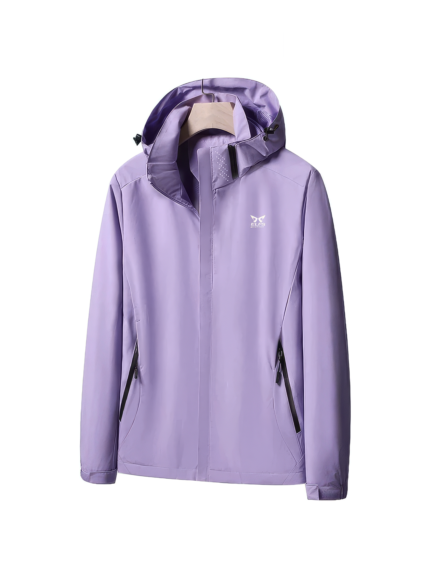 Jaket Gunung Wanita Outer Layer Detachable Hood WaterResist Hiking UL
