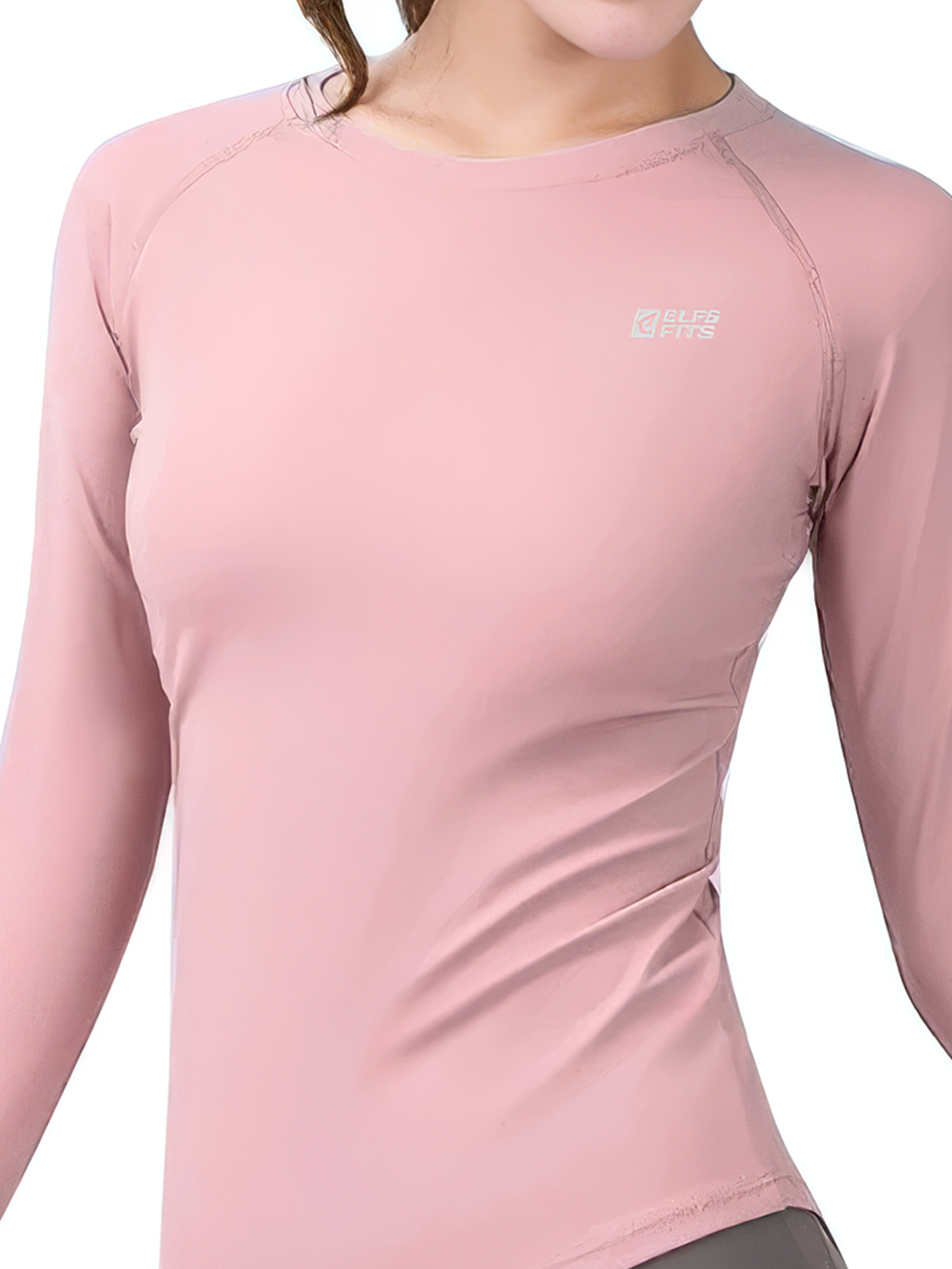 Women Dry Fit Jersey Long Sleeve Wanita Hiking Trekking