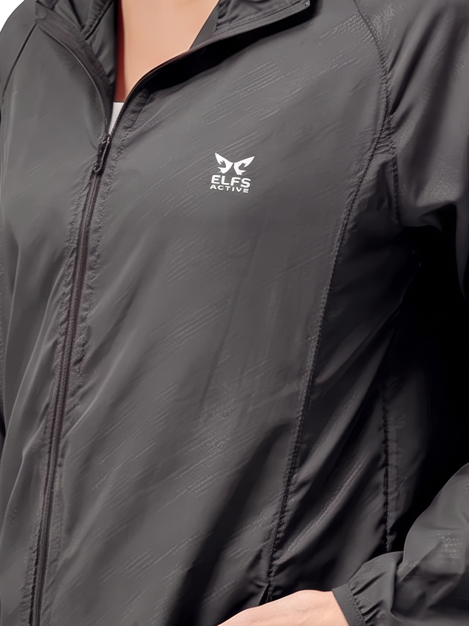 Jaket Wanita Lipat Parasut Water Resistant Simple view 5