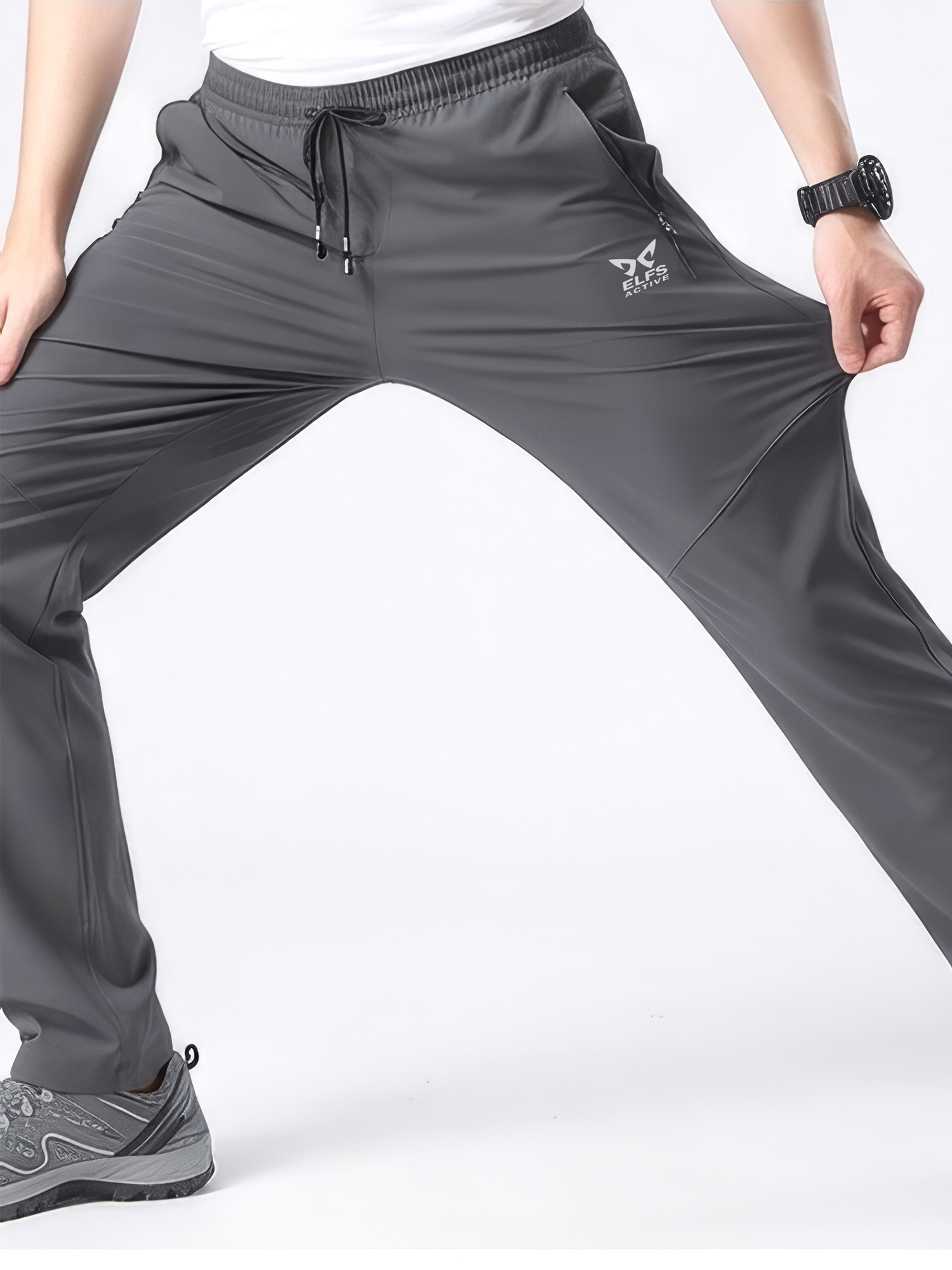 Running Pants - Celana Panjang Ringan Lari Jogging Marathon view 4