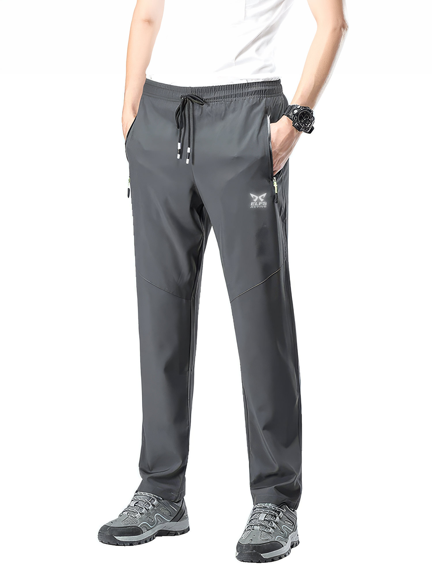Running Pants - Celana Panjang Ringan Lari Jogging Marathon view 8