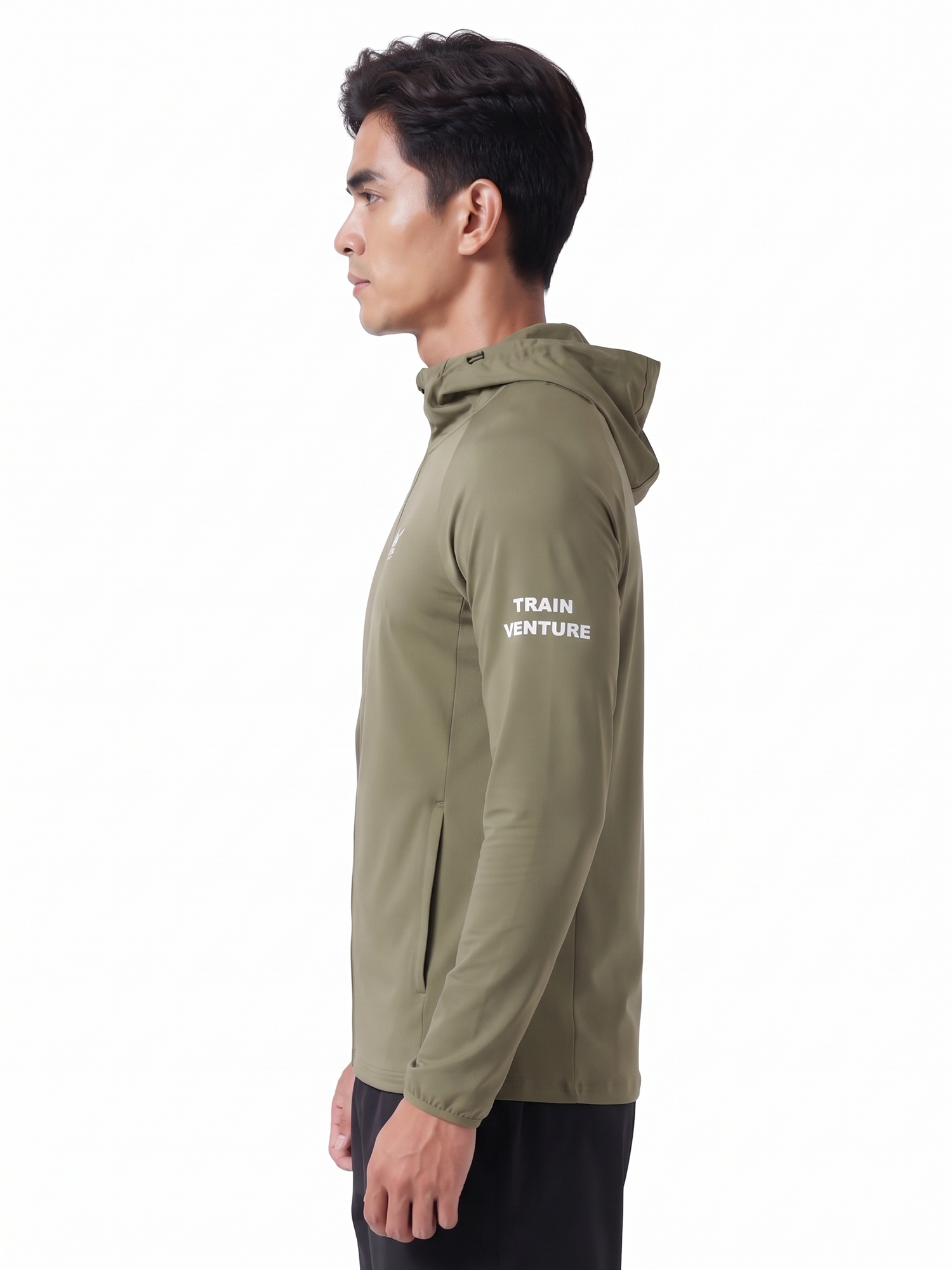 Jaket Pria Windbreaker Trail Venture UPF 50+ Ultralight view 4