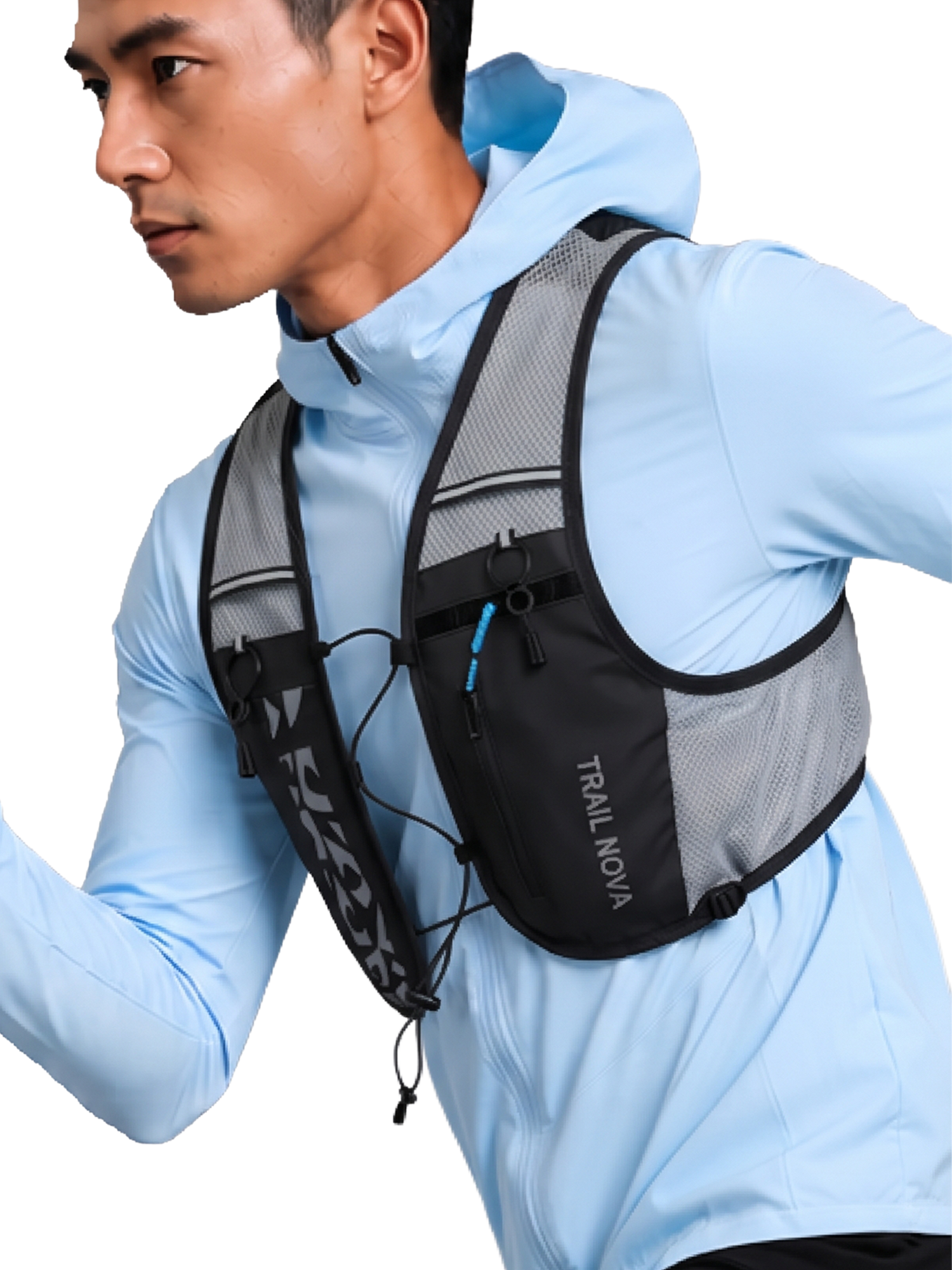 Hydropack Trail Nova 8L | Water Repellent Trail Running Vest view 5