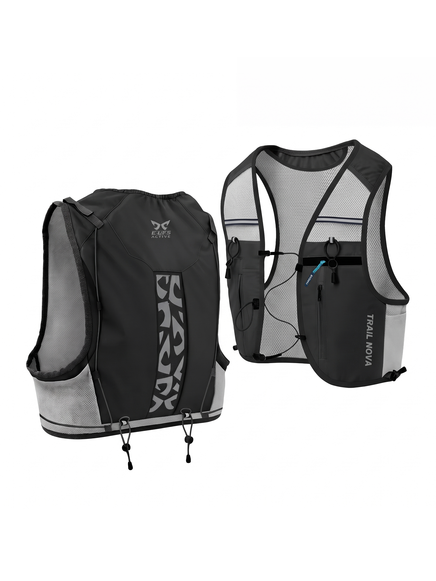 Hydropack Trail Nova 8L | Water Repellent Trail Running Vest view 2