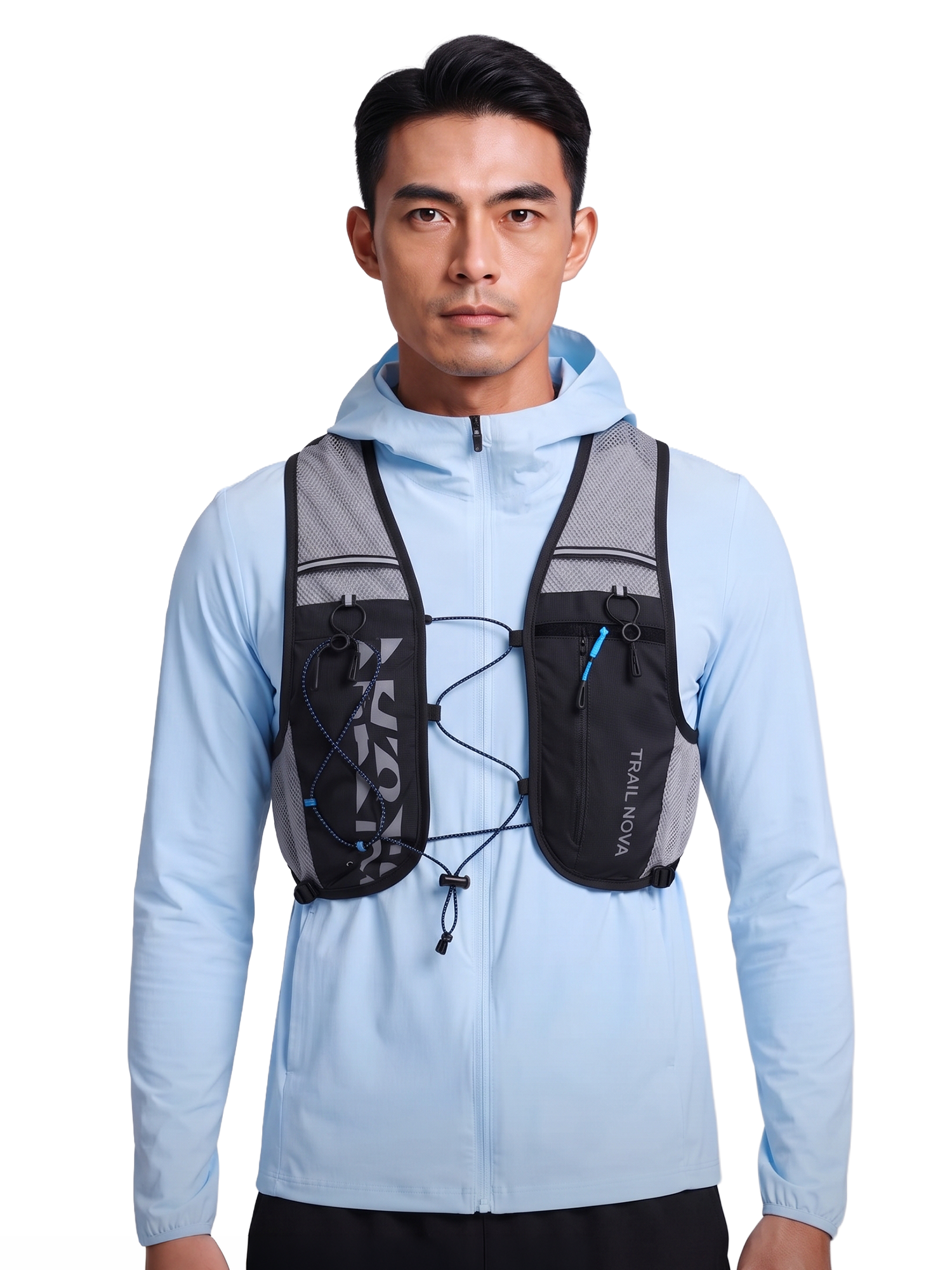 Hydropack Trail Nova 8L | Water Repellent Trail Running Vest view 4