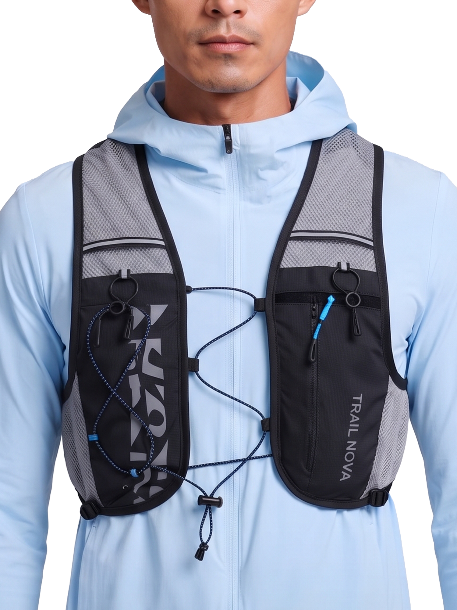 Hydropack Trail Nova 8L | Water Repellent Trail Running Vest view 6