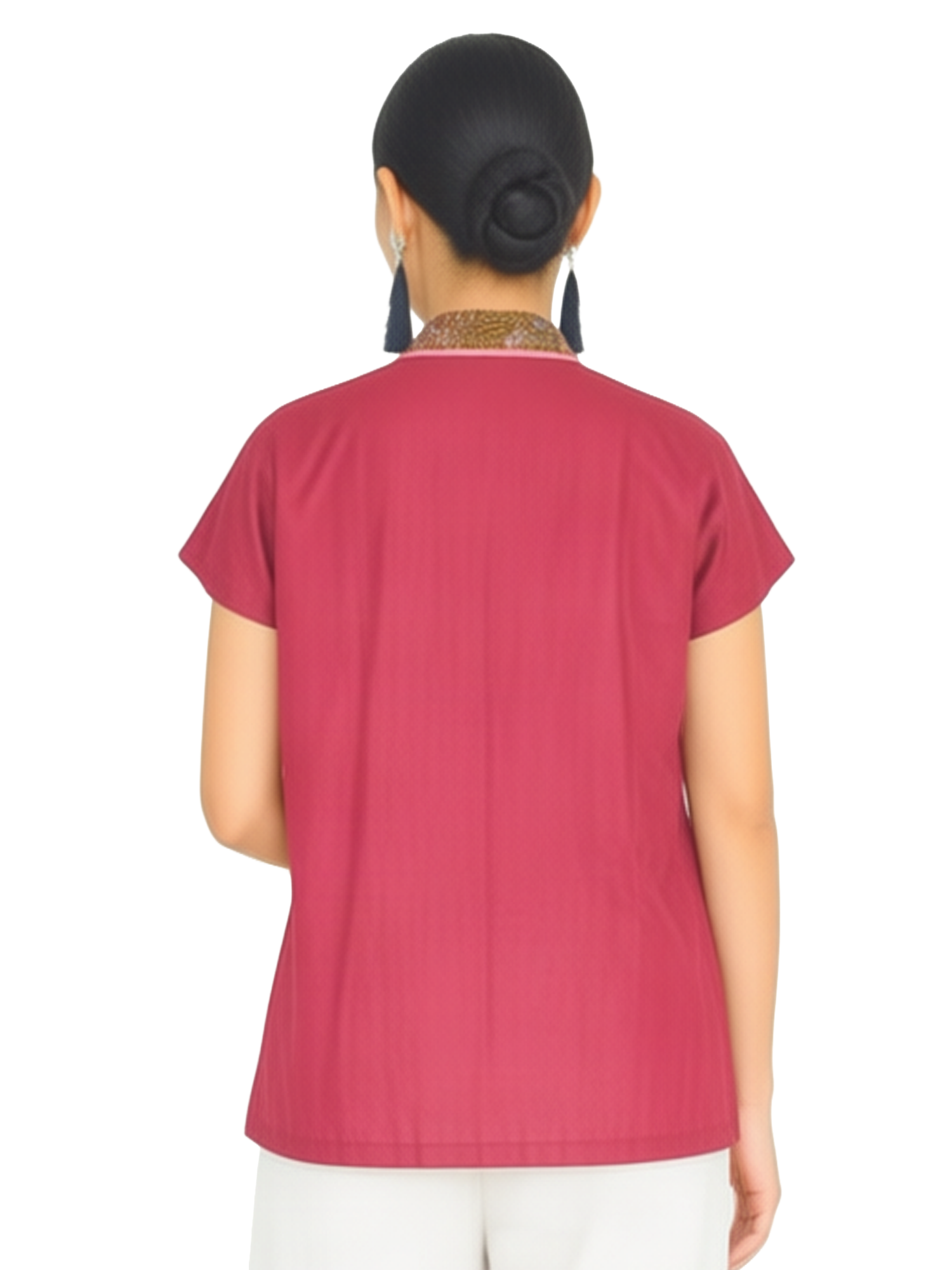 Monalique Blouse Top view 2