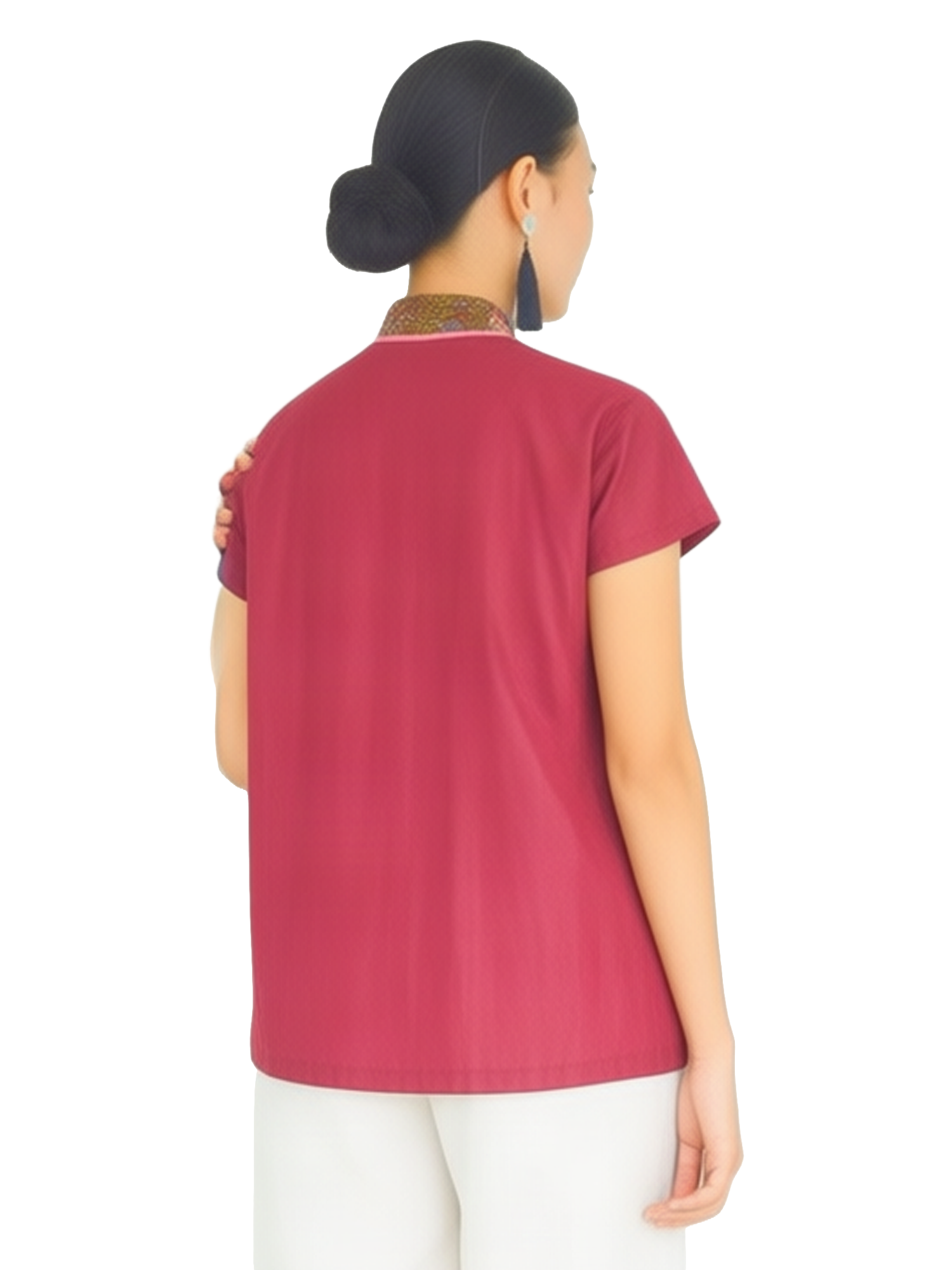 Monalique Blouse Top view 3