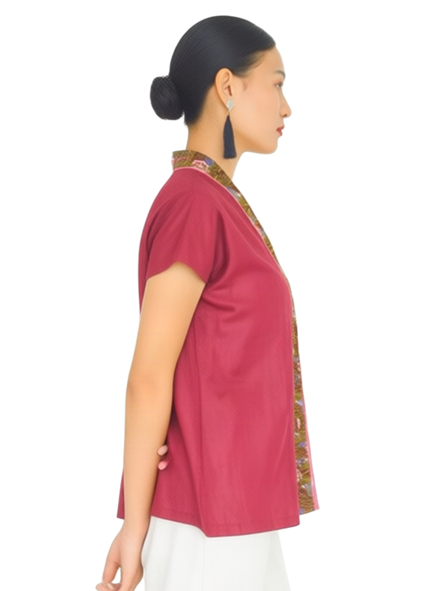 Monalique Blouse Top view 5