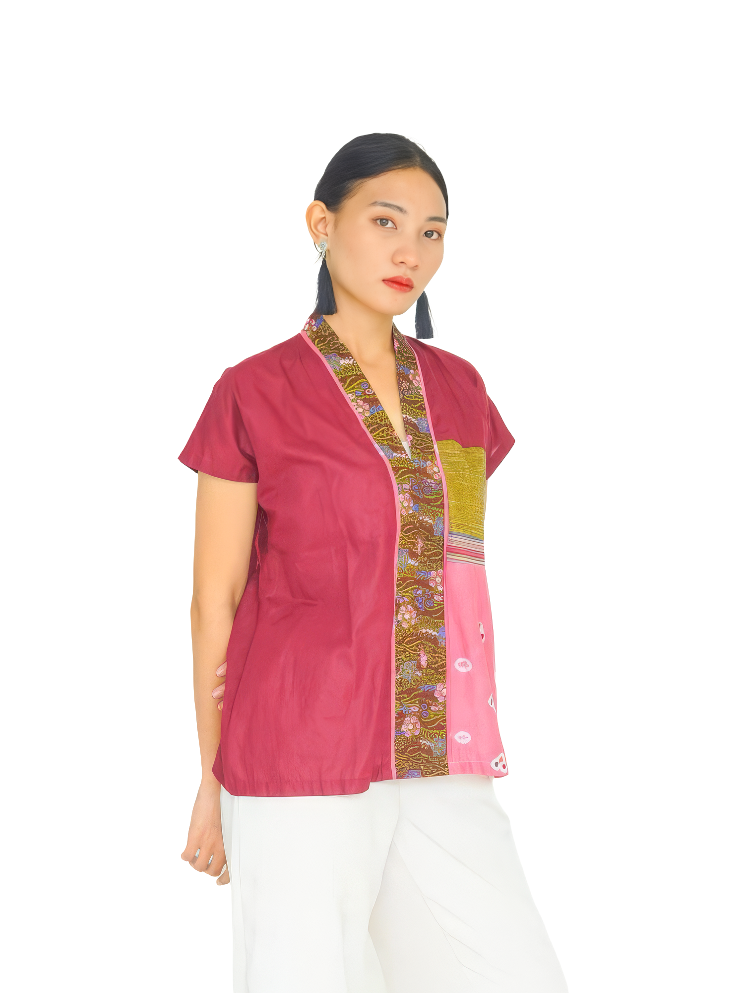 Monalique Blouse Top view 7