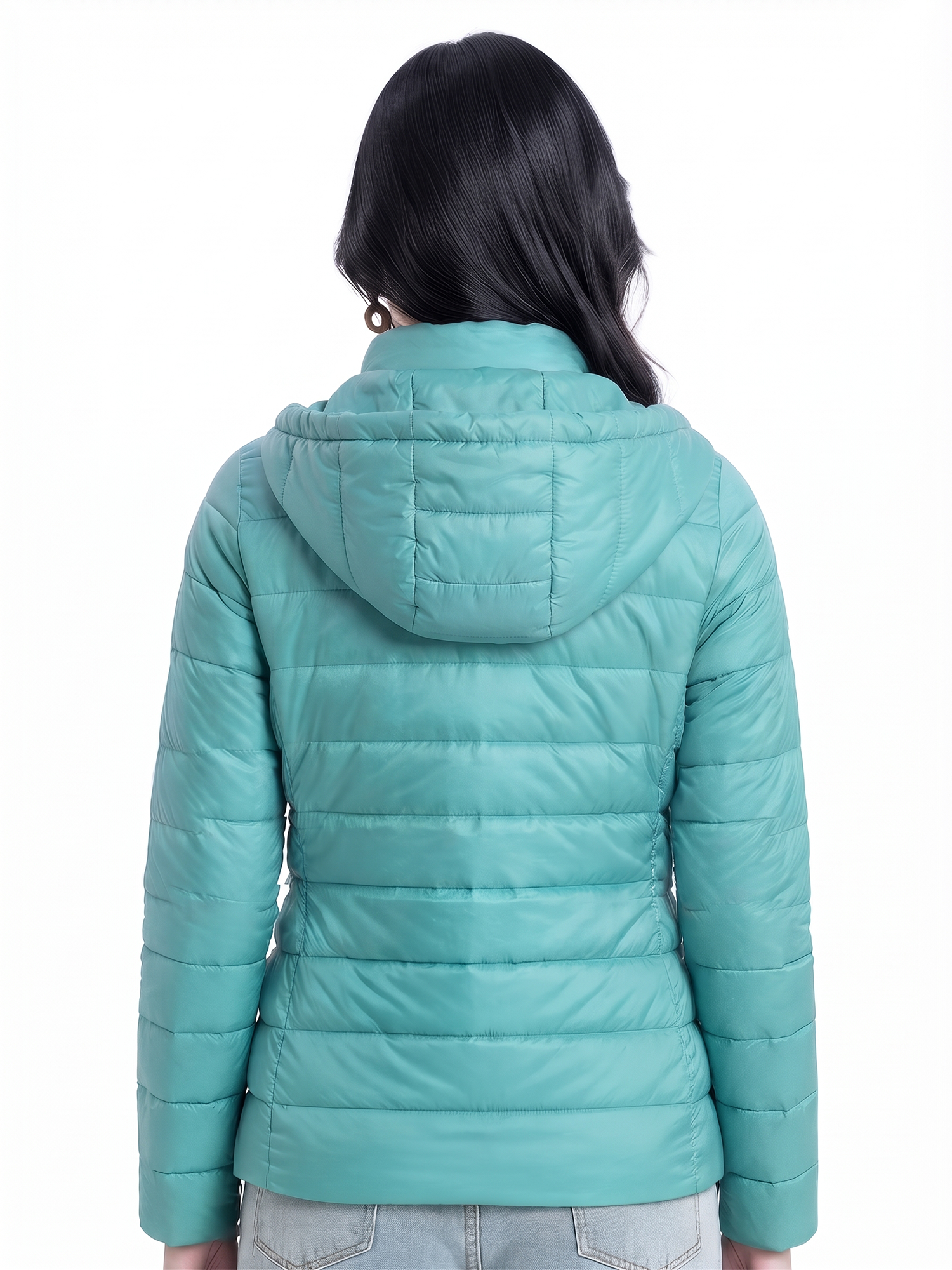 PUFFIN Down Hoodie - Jaket Bulu Angsa Wanita Ultralight UL view 4