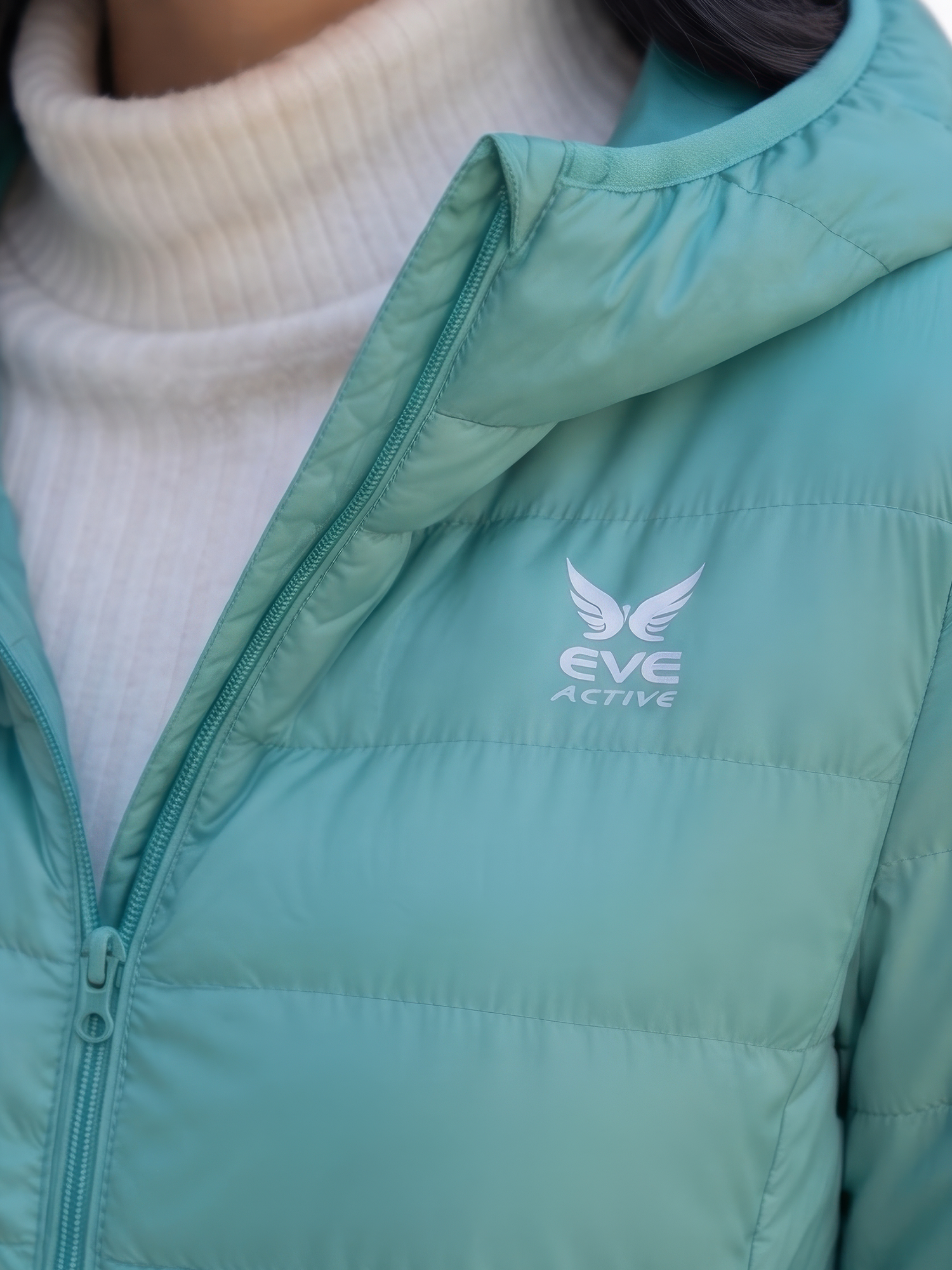 PUFFIN Down Hoodie - Jaket Bulu Angsa Wanita Ultralight UL view 6