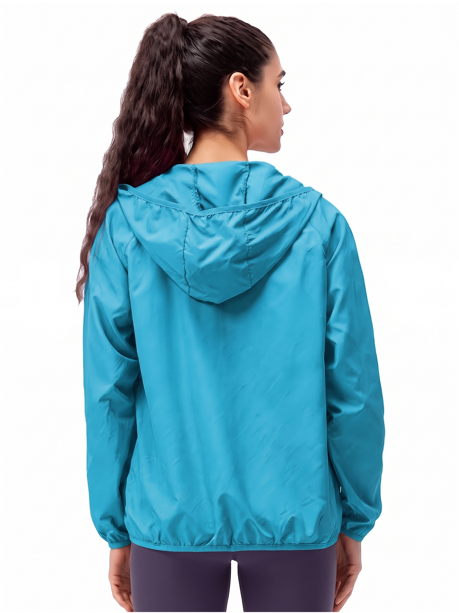 Jaket Wanita Lipat Parasut Water Resistant Simple view 3
