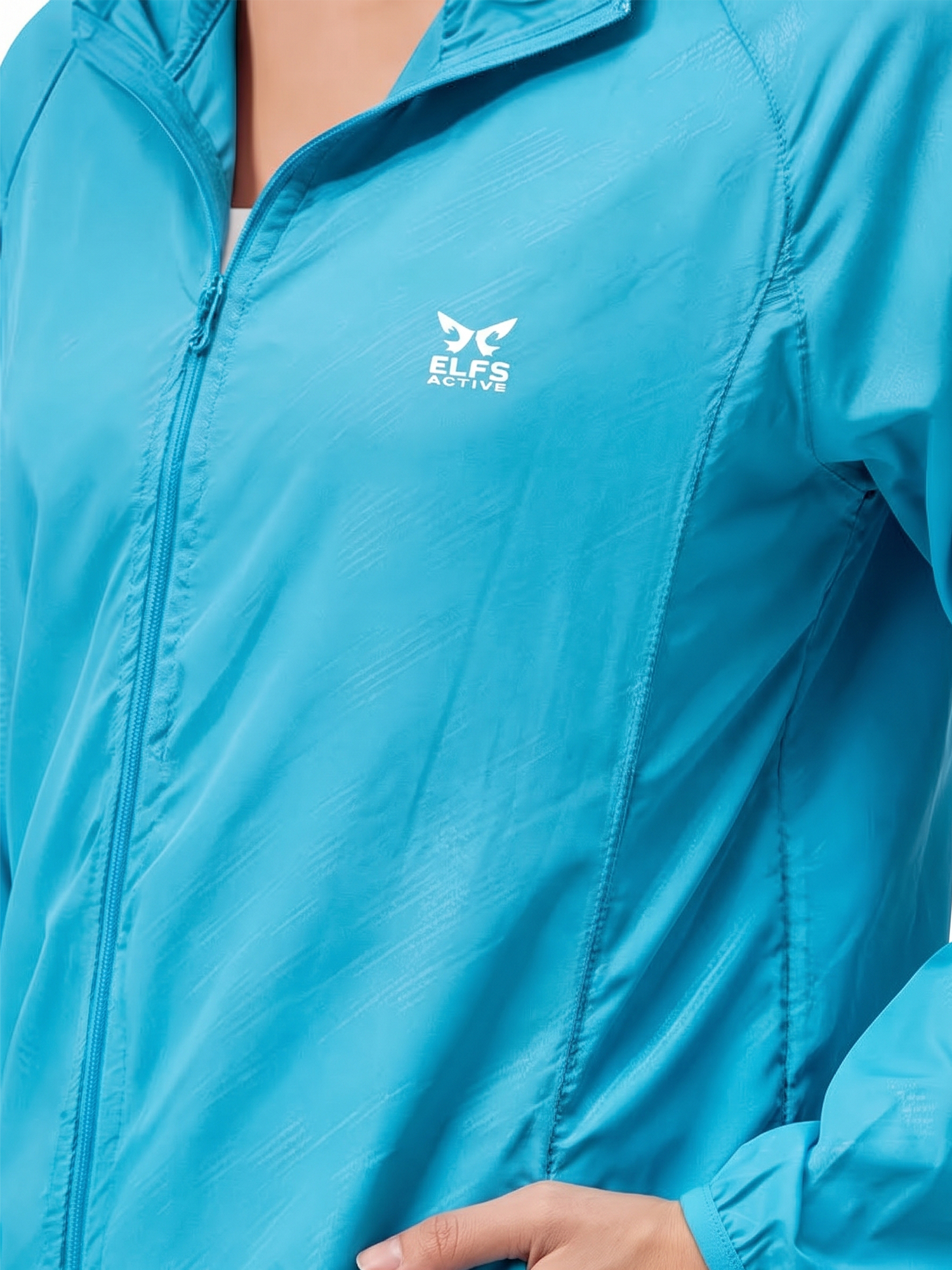 Jaket Wanita Lipat Parasut Water Resistant Simple view 5